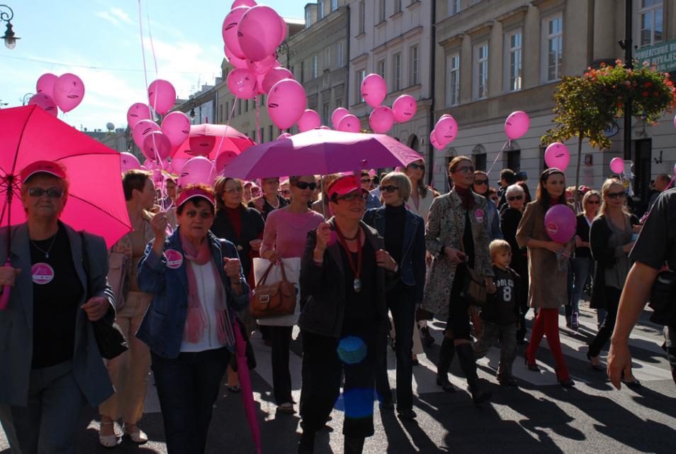 avon, marsz różowej wstążki