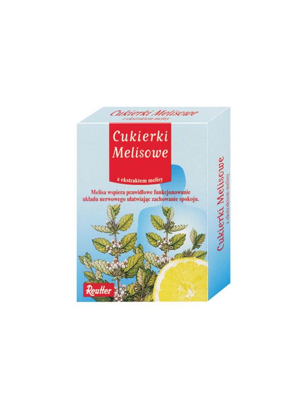 cukierki, melisa, cukierki o smaku melisy