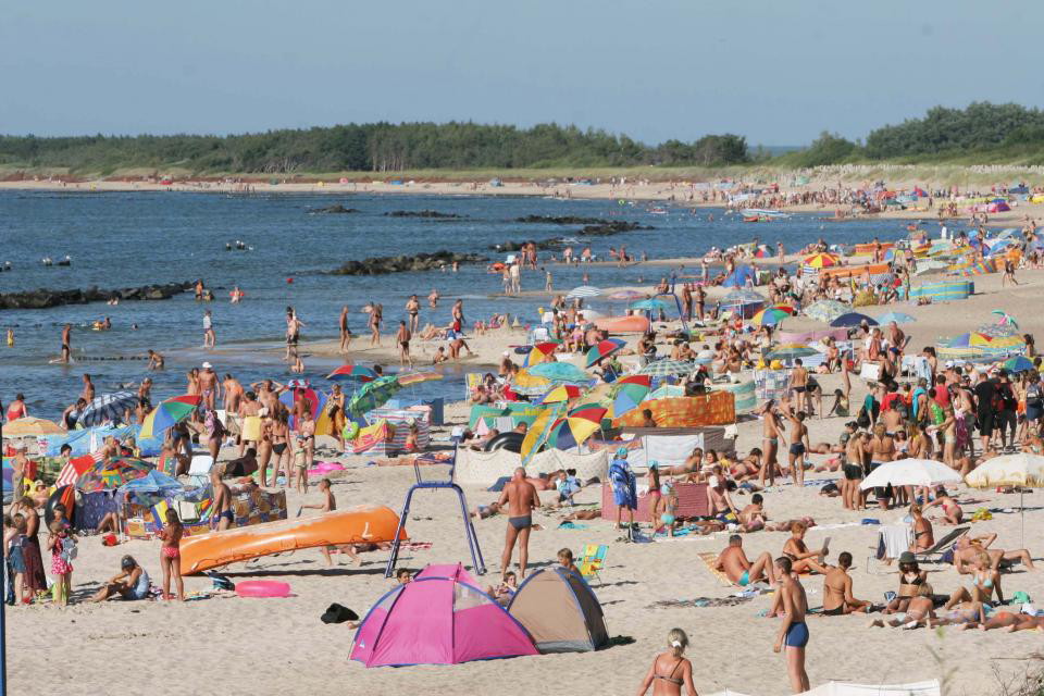 Darłówek, plaża, Polska