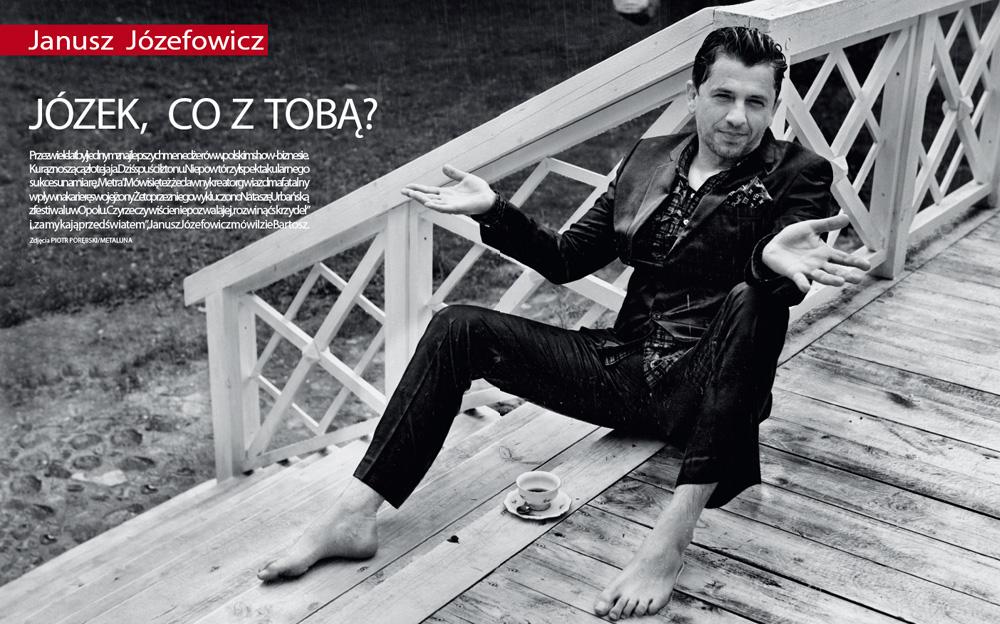 Janusz Józefowicz w sesji dla Vivy!
