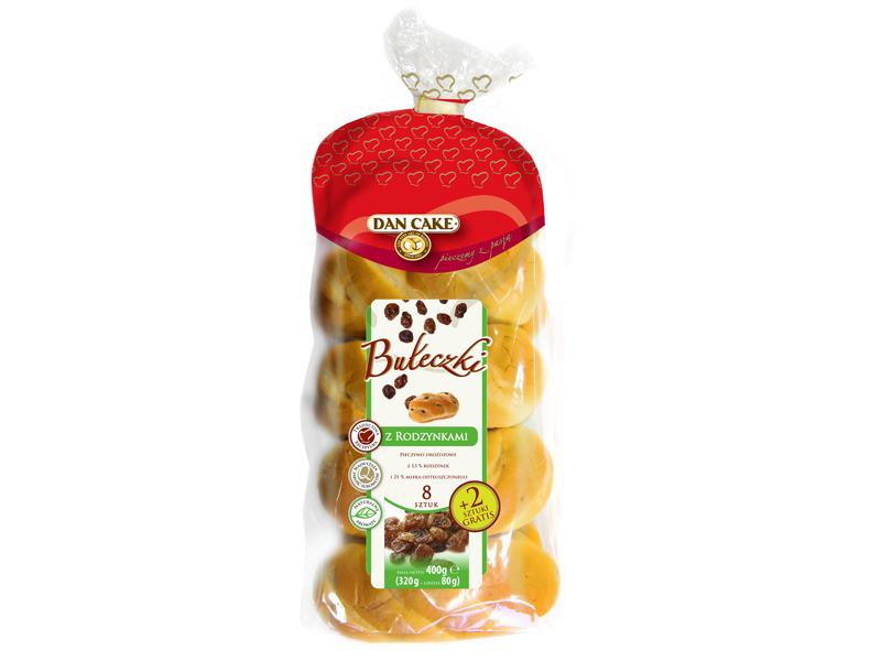 Bułeczki Mleczne z Rodzynkami Dan Cake