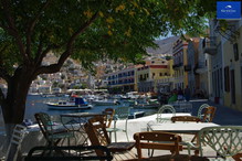 wyspa symi, tawerna, grecka tawerna
