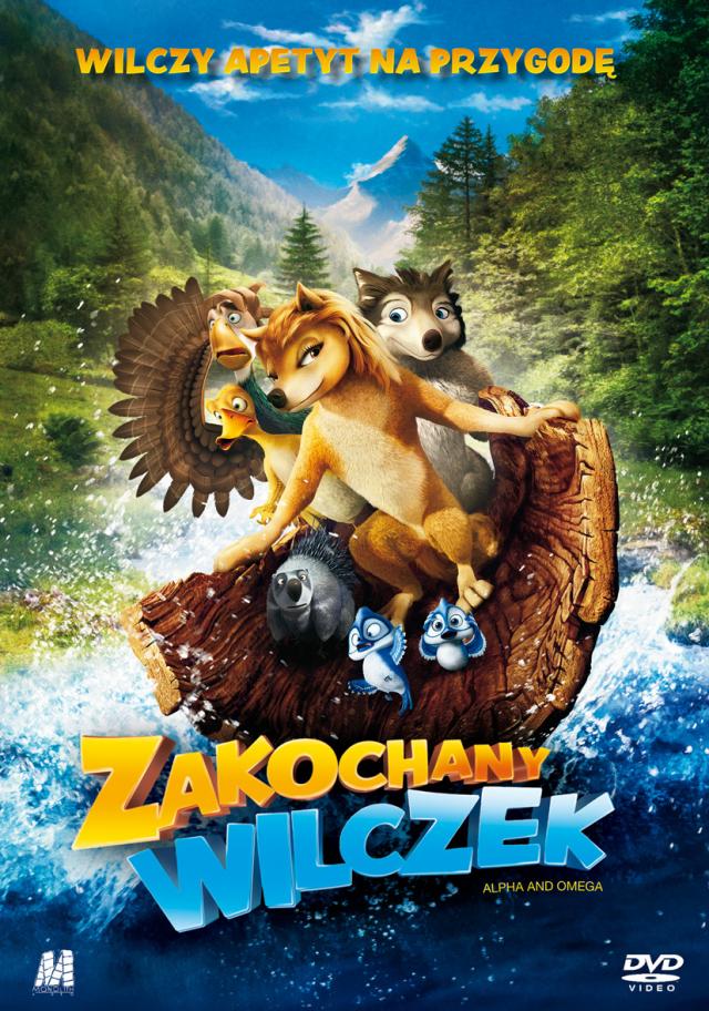 "Zakochany Wilczek" DVD, okładka