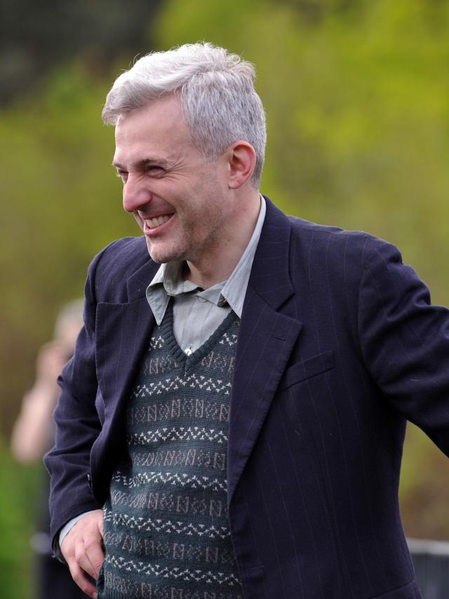 Hubert Urbański na planie serialu "Czas honoru"