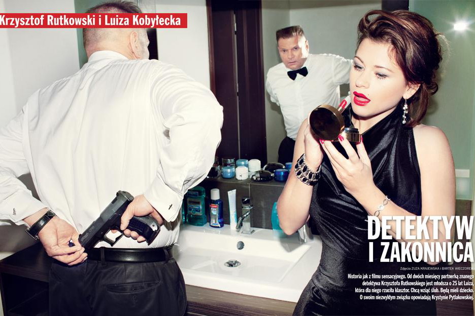Krzysztof Rutkowski i Luiza Kobyłecka