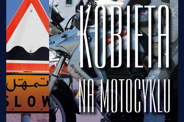 Kobieta na motocyklu