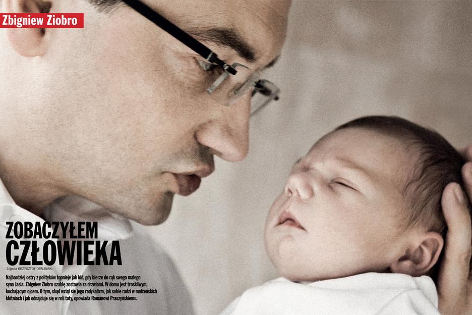 Zbigniew Ziobro z synkiem
