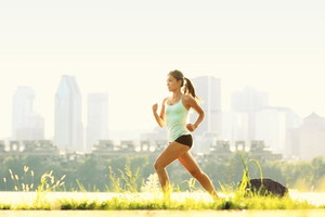 jogging
