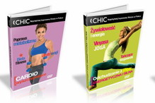 Cardio wyszczuplające i fitness odchudzający z jogą - nowe tytuły serii CHIC