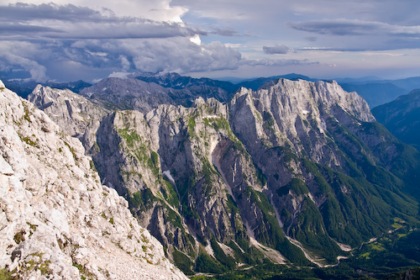 julian alps in the summer, slovenia