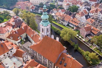 czech historical town Cesky Krumlov enlisted in UNESCO