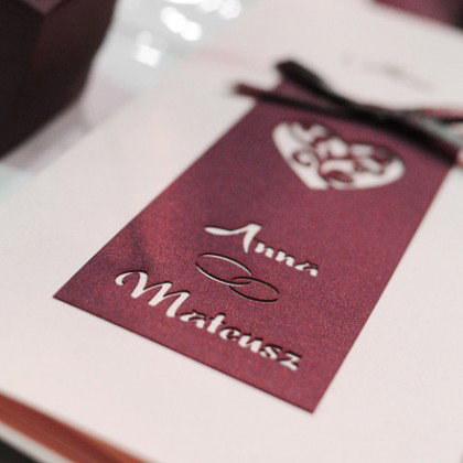 Personalizowanie wesel - czyli inicjały Młodej Pary