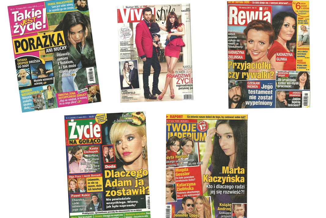 Doda i Nergal, Malinowska i Janiak oraz porażka Anny Muchy - czyli najświeższe plotki z kolorowych gazet