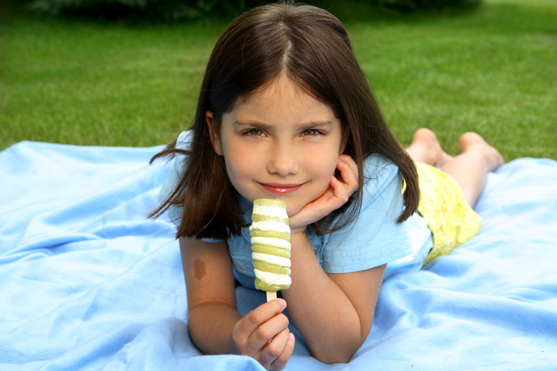 Lody w menu dzieci