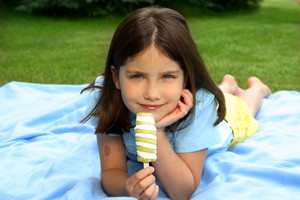 Lody w menu dzieci