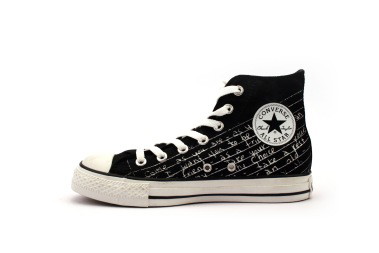 Kurt Cobain w trampkach Converse