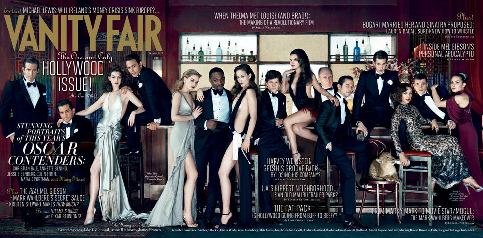 Najgorętsze gwiazdy 2011 roku według Vanity Fair
