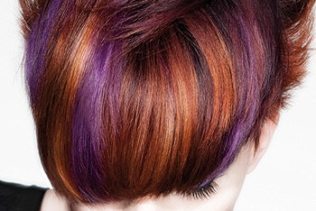Włosy dwukolorowe