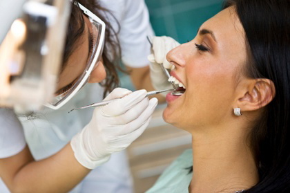 At dentist