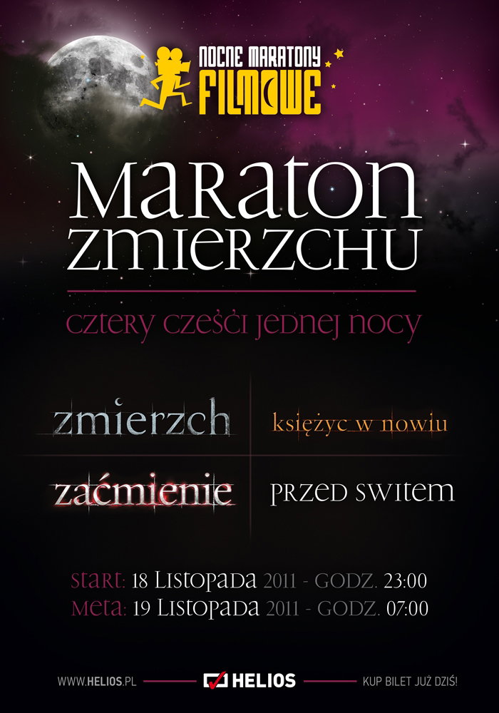 Maraton dla miłośników Sagi Zmierzch