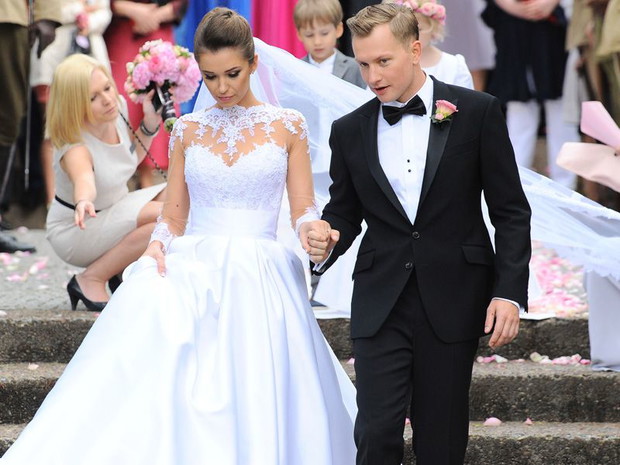 Jakub Wesołowski i Agnieszka Szczurek