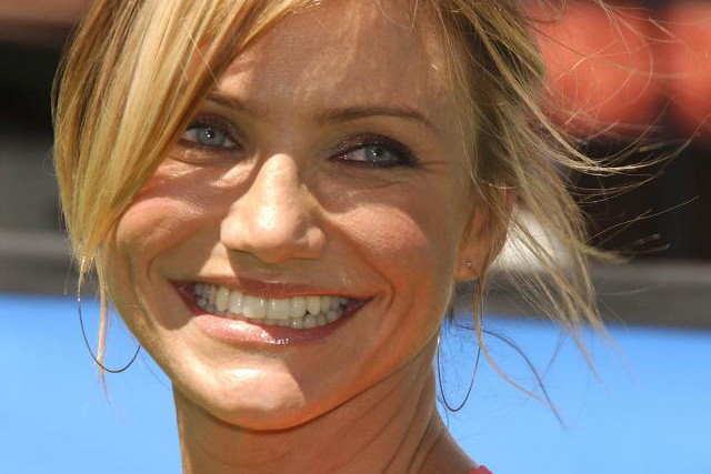 Cameron Diaz, fryzury, makijaż