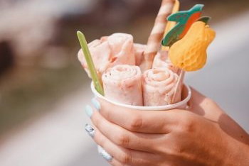 Lody tajskie Białystok - Kawiarnia Mocca 1