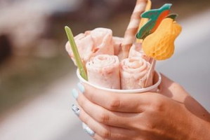 Lody tajskie Białystok - Kawiarnia Mocca 1
