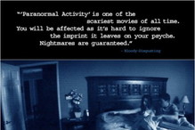 Horror, którzy przynosi paranormalne zyski