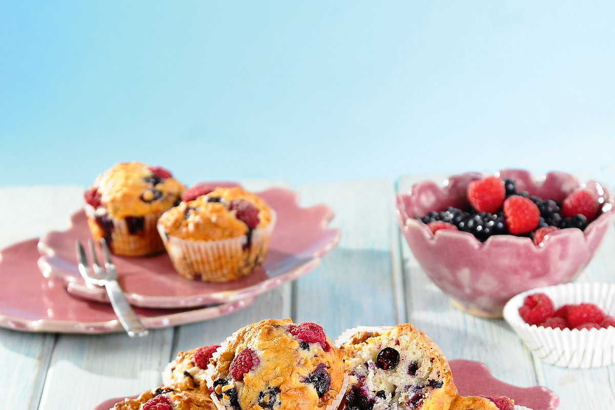 Muffinki z orzechami