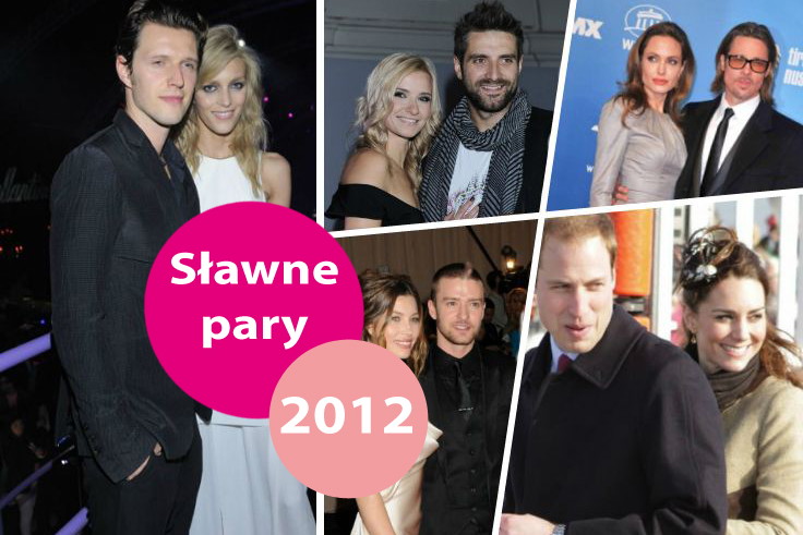Najpopularniejsze w 2012 roku pary - top 10!