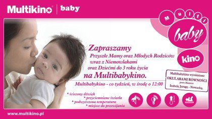 Najbliższe Multibabykino w Złotych Tarasach
