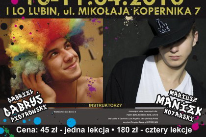 Warsztaty taneczne z finalistą You Can Dance
