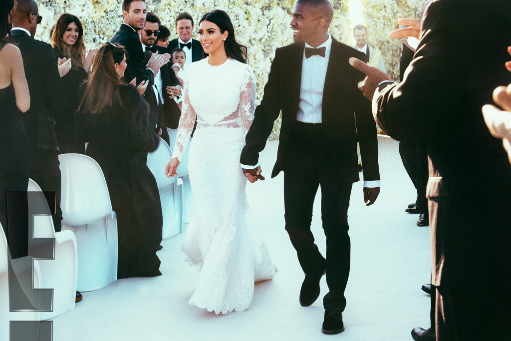 Ślub Kim Kardashian i Kanye Westa