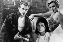 Marylin Monroe, James Dean, Michael Jackson