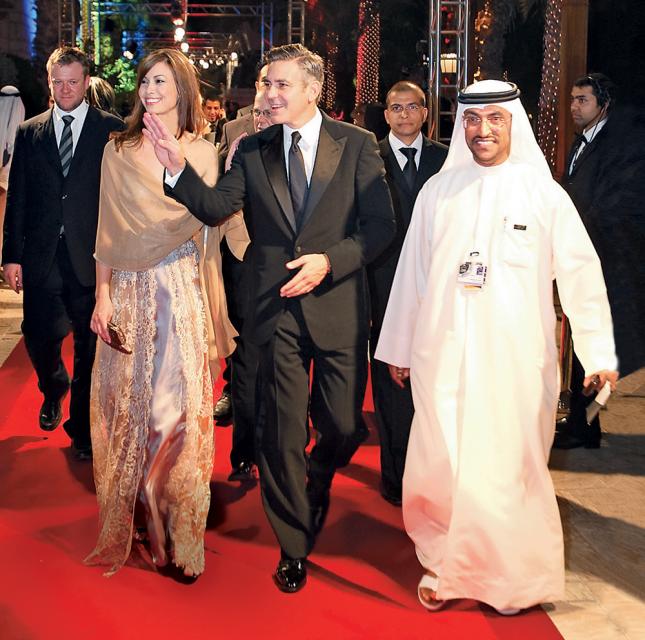 Dubaj, George Clooney
