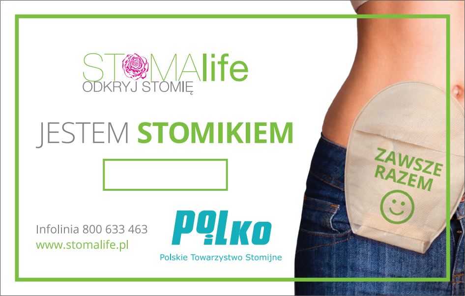 Masz stomię? Zgłoś się po kartę stomika!