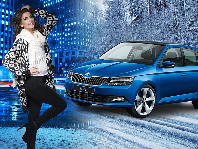 ŠKODA,5 zasad, jazda zimą