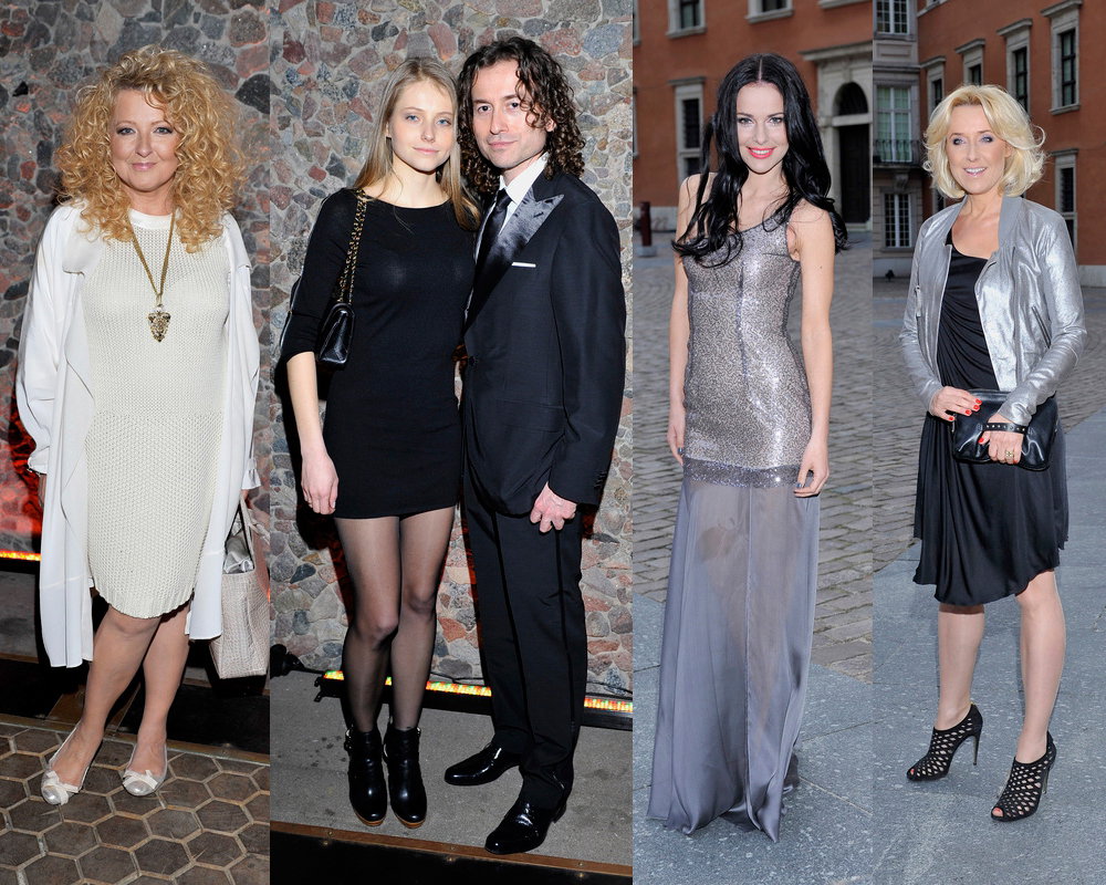 Magda Gessler, Agata Rubik, Piotr Rubik, Paulina Sykut, Agata Młynarska
