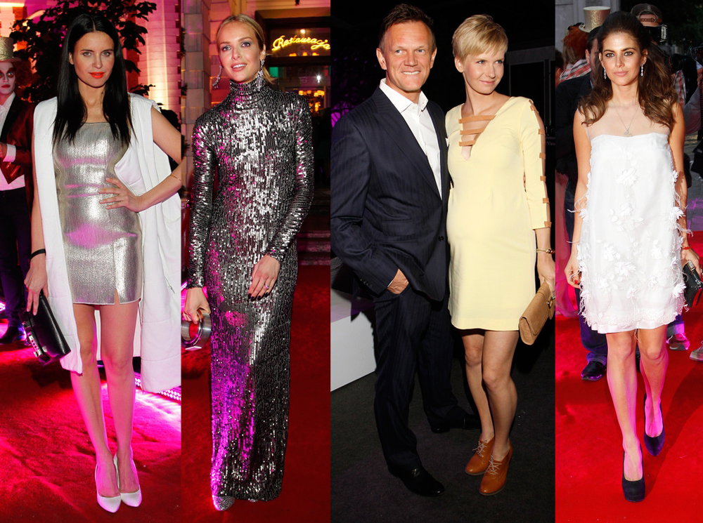 Joanna Horodyńska, Magda Mielcarz, Cezary Pazura, Edyta Pazura, Weronika Rosati