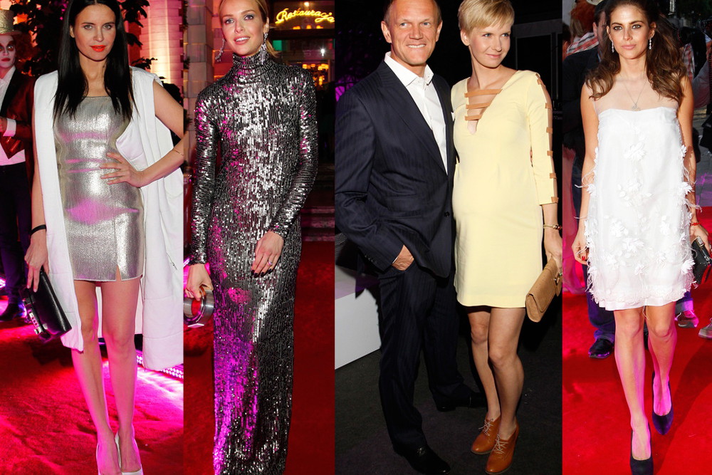 Joanna Horodyńska, Magda Mielcarz, Cezary Pazura, Edyta Pazura, Weronika Rosati