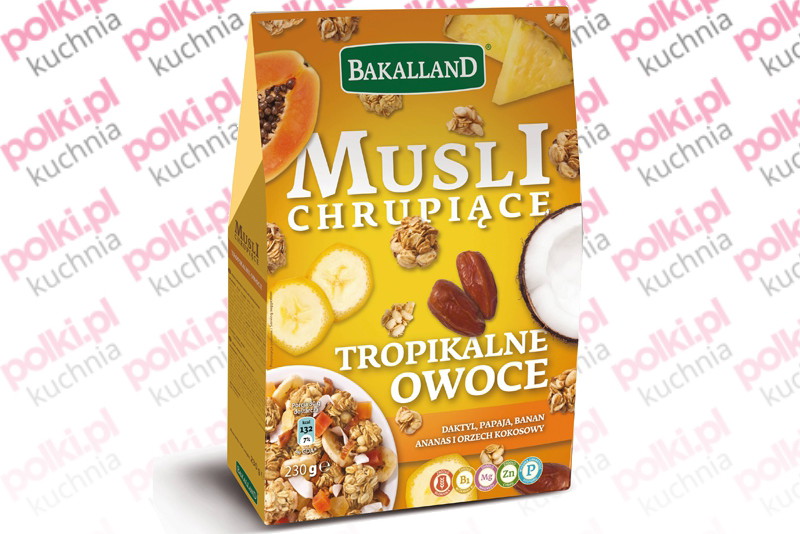 Bakalland, płatki śniadaniowe, musli