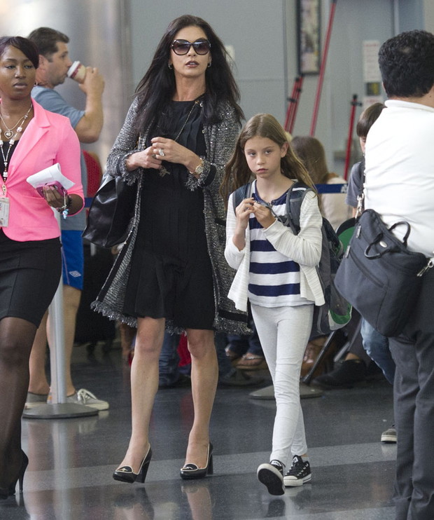 Catherine Zeta Jones z córką
