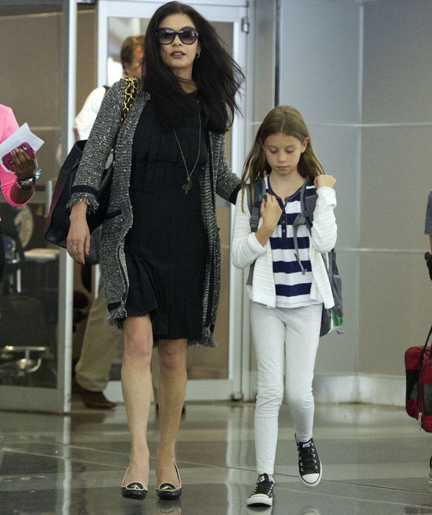 Catherine Zeta Jones z córką