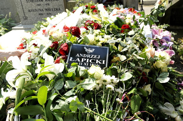 Pogrzeb Andrzeja Łapickiego