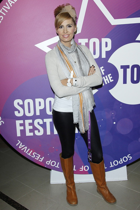 Agnieszka Popielewicz na Sopot TOP Of The TOP Festival 2012