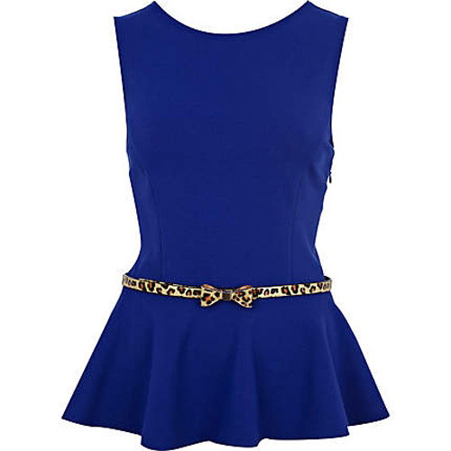 Bluzka z baskinką River Island, ok. 125zł