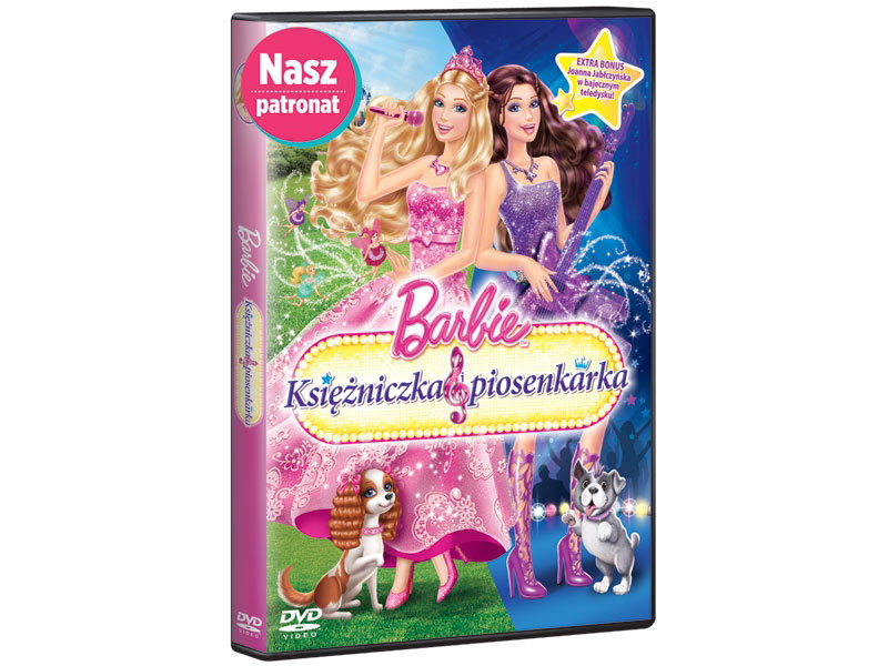 DVD Barbie księżniczka i piosenkarka
