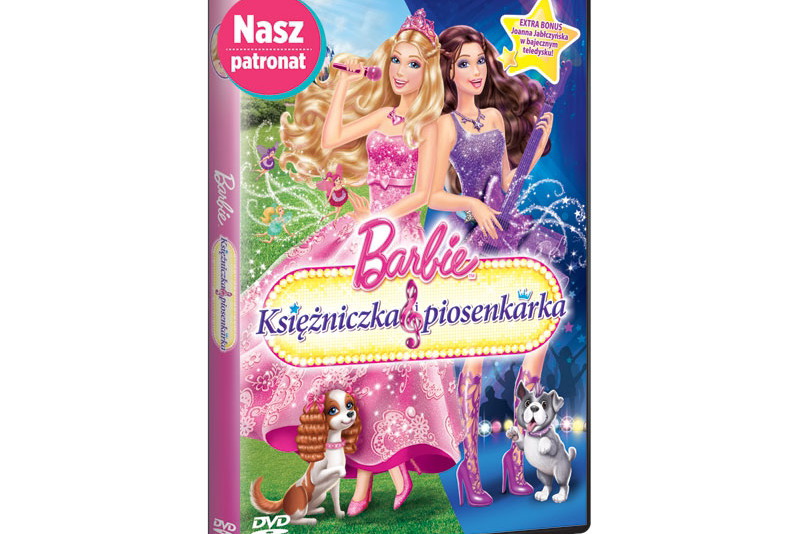 DVD Barbie księżniczka i piosenkarka