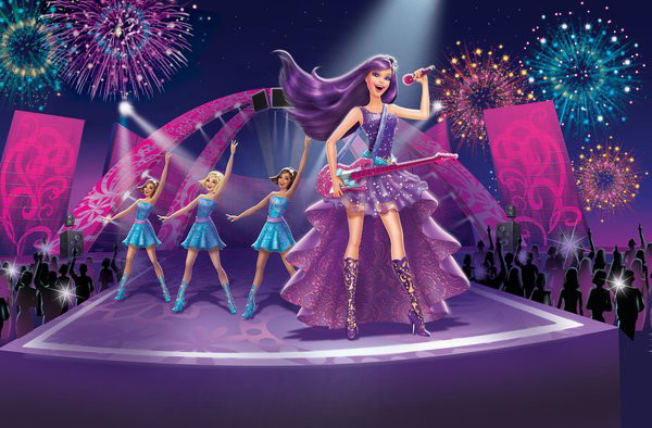 DVD Barbie księżniczka i piosenkarka